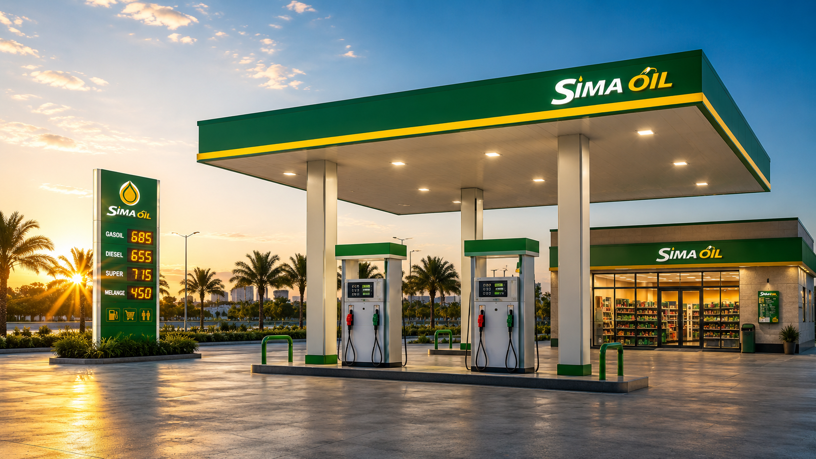 Station SIMA OIL